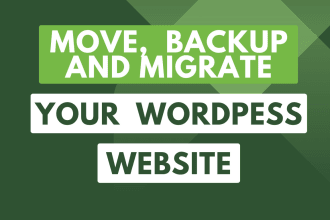 move, backup, transfer and migrate your wordpress website