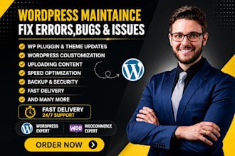fix wordpress problem, wordpress debugging, woocommerce bug, elementor bug