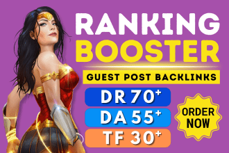 write and publish unique guest post articles whitehat permanent SEO backlinks