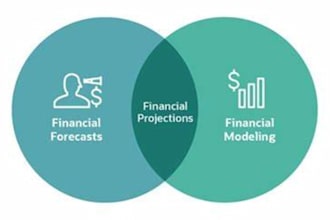 provide financial projections, forecast and financial model