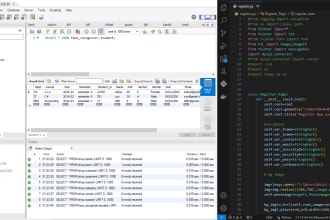 install, configure software, connect sql database