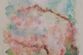 paint traditional watercolor and gouache landscapes