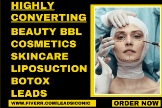 generate beauty cosmetics spa liposuction plastic surgery skincare botox leads