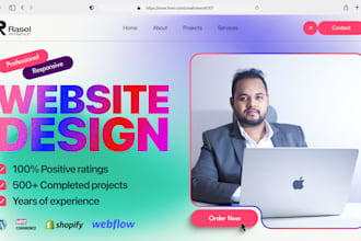 design professional responsive website for your business