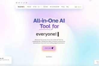 do a saas ai website generator and ai builder with openai
