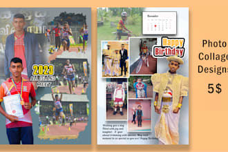 make professional photo collage, photo montage designs