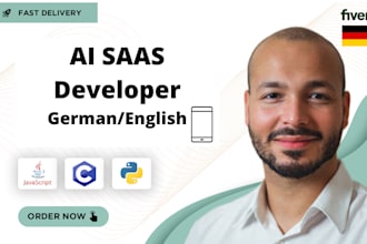 be your ai saas developer for ki and ai applications