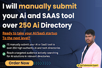 manually submit your ai or saas app to 300 SEO friendly directories