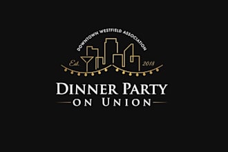 design dinner party union logo