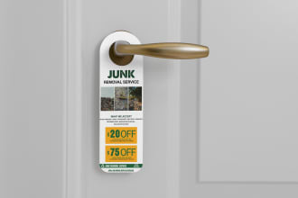 junk removal door hanger design