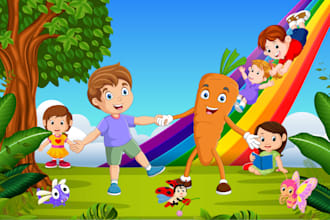 be an illustrator for children book illustrations