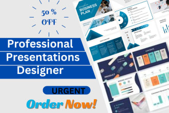 improve or redesign your powerpoint presentation in 5 hours