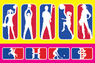 design custom mlb, nba and parody logo for your favourites any things
