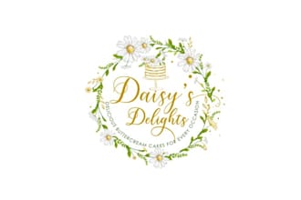 daisy delights logo design