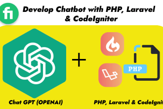 develop web based and whatsapp chatbots using chatgpt