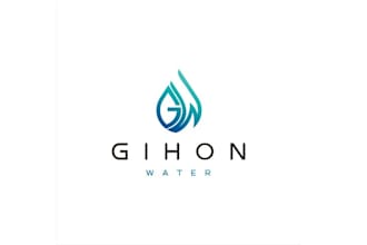 excellent bottled water brand logo design