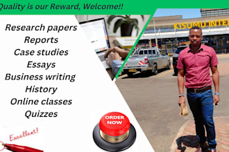 do research, reports, papers, essays, history, and business writing