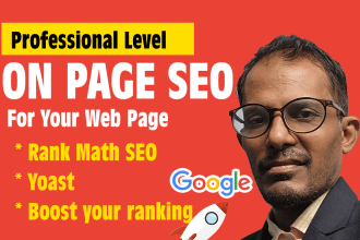 do on page SEO service for better search results