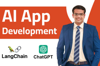 develop ai saas or ai app using langchain and chatgpt