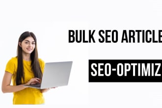 write bulk SEO articles for wordpress blog, google adsense approval