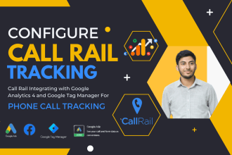 configure callrail and ga4 with tag manager phone call tracking