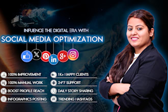 manage facebook business page instagram youtube and all social media account