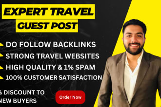guest post on travel blog with dofollow SEO backlinks