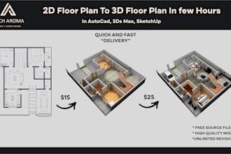 make floor plans for real estate agents in a few hours