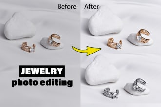 do jewelry photo editing and accessories retouching