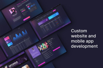 be your full stack expert for websites and mobile apps