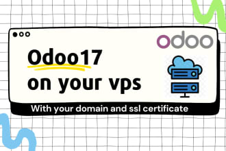 do odoo17 installation with domain and ssl certificate