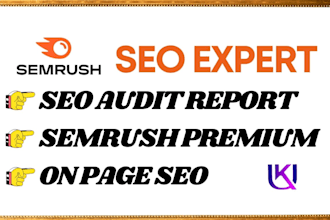 semrush keyword research on page SEO audit reports rank fast