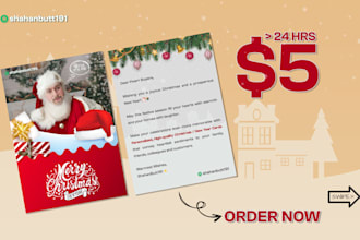 design merry christmas card, greeting card and party invitation