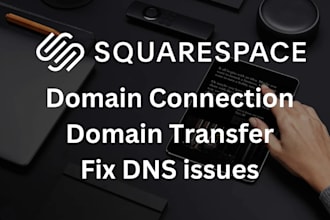 connect squarespace domain, squarespace nameservers and fix dns