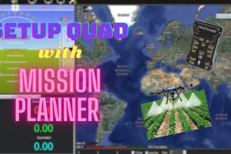 guide in setting up multicopter with mission planner also customize interface