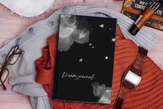 design journals, planners, logbooks, trackers, notebooks, or calendars for you