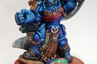 paint your miniatures for warhammer, dnd, star wars, etc