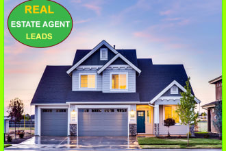provide urgent real estate agents, realtors and brokers list