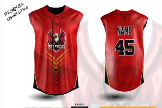 design softball and baseball jersey and uniforms