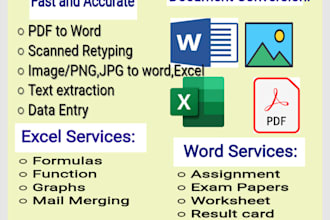 do professional document conversion and rewriting expert
