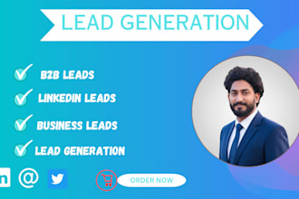 generate targeted b2b leads,linkedin and business lead