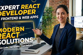 be your frontend react developer