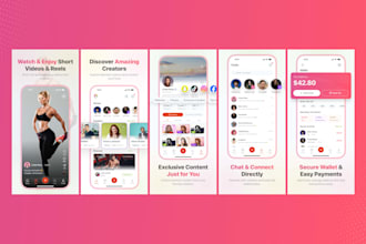 design app store screenshots for ios and play store