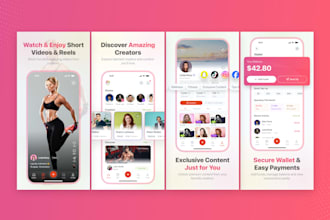 design app screenshots for app store and play store