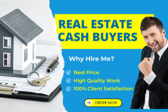 provide you active cash buyers and motivated sellers leads