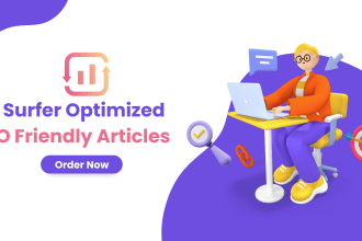 write surfer SEO optimized articles and blog posts