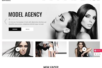 build a modern modeling or onlyfans agency website with nextjs