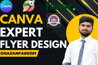 design engaging canva ebooks, lead magnets, graphics, pdfs, PPT, event poster