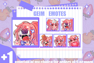 draw an emotion with your character