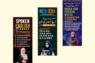 design roll up banner, pull up banner for your event